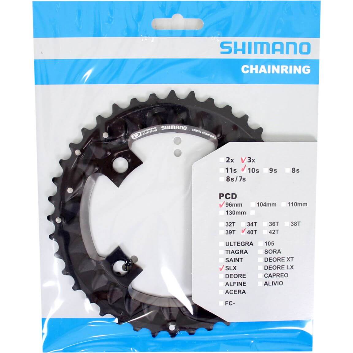 Shimano Kettingblad 40T Fc-M7000 Voor 40-30-22T