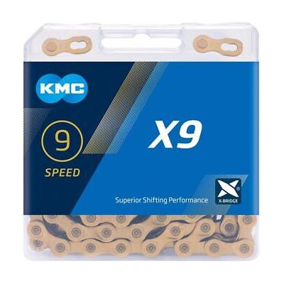 Kmc Fietsketting X9 Goud 114 Schakels