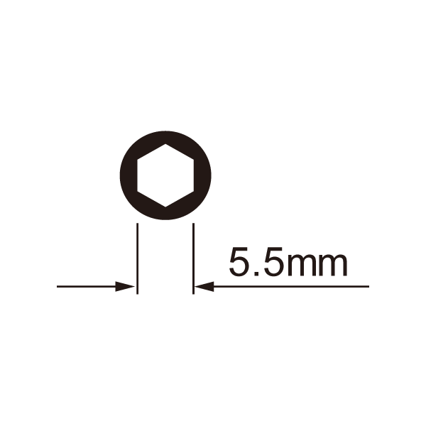 Spaaknippelsleutel Icetoolz 12C7 Voor 5.5Mm Zeskante Nippels