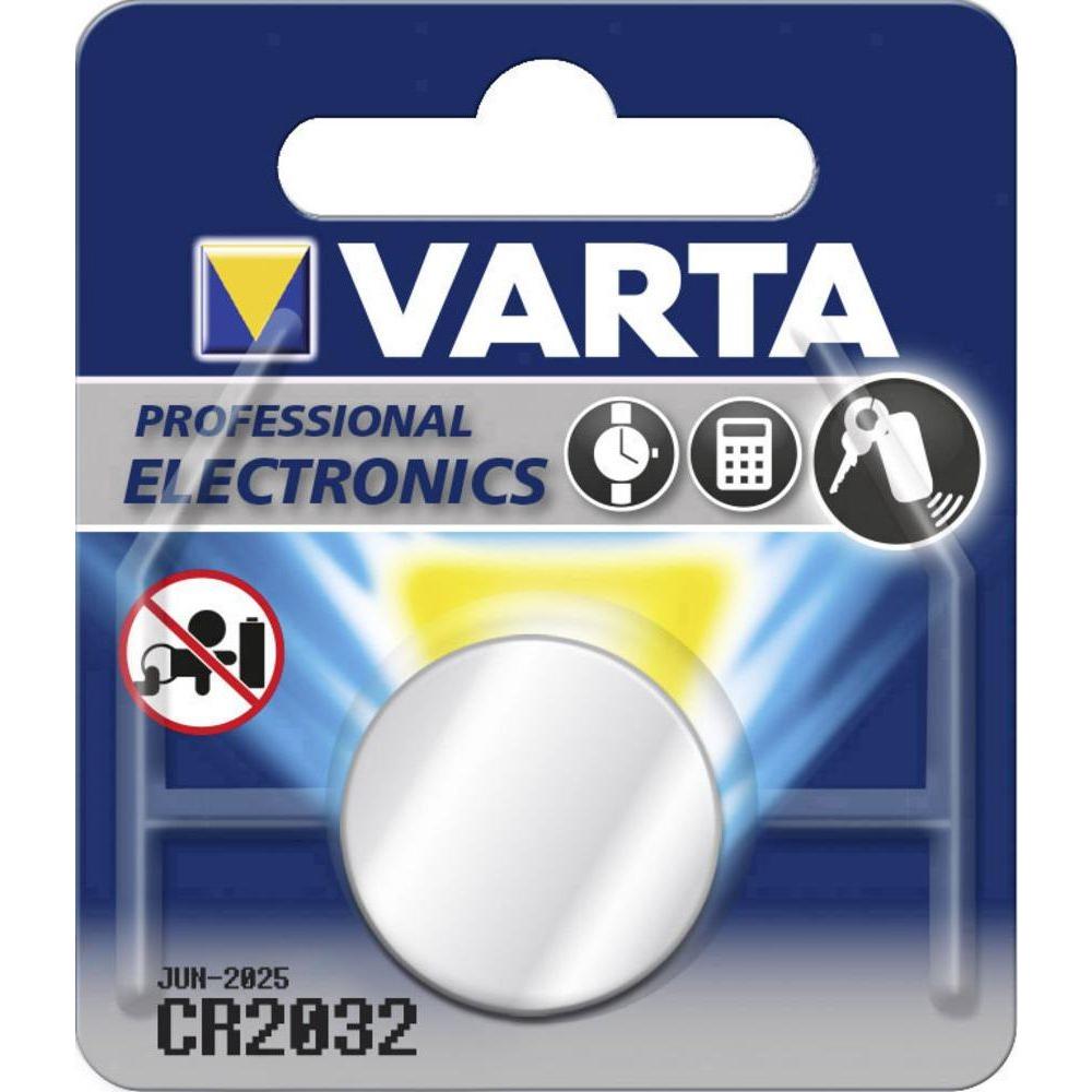 Knoopcel Batterij Varta Cr2032 Lithium 3V