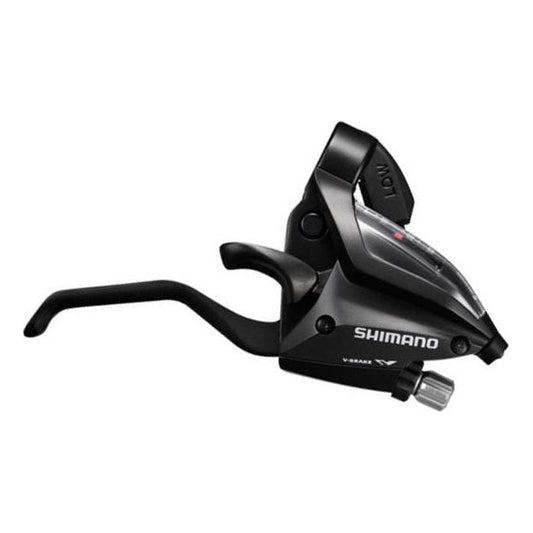 Shimano Versteller Rechts Met Remhendel 7 Speed St-Ef500 - 2 Vingers - Zwart