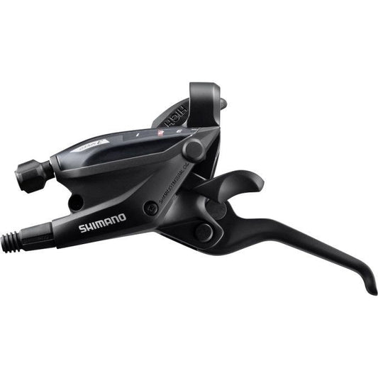 Shimano Versteller Links Met Remhendel 3 Speed St-Ef505 - 3 Vingers - Zwart