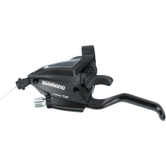 Shimano Versteller Met Remhendel 3 Speed St-Ef500 Links - 2 Vingers - Zwart