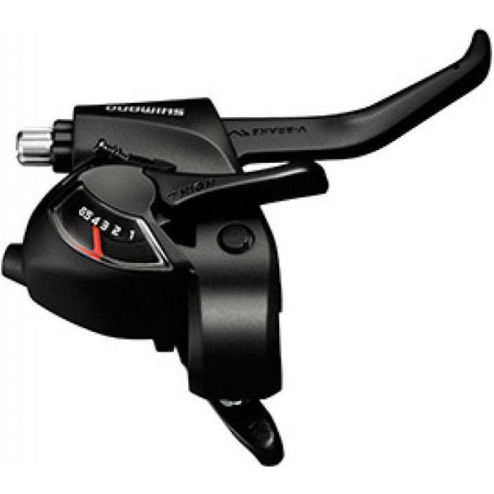 Shimano Shifter Met Remhendel 6 Speed St-Ef41 Rechts - Zwart