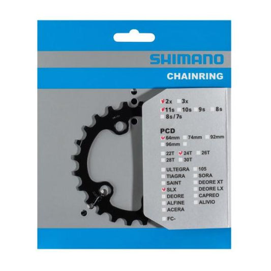 Shimano Kettingblad 28T Slx Fc-M7000 2X11 Speed - Zwart