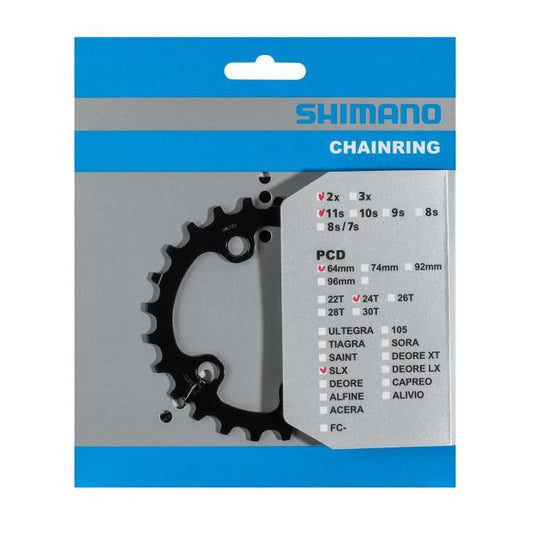 Shimano Kettingblad 24T Slx Fc-M7000 2X11 Speed - Zwart