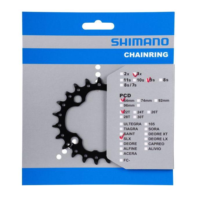 Shimano Kettingblad 24T Deore Fc-M617 - Zwart