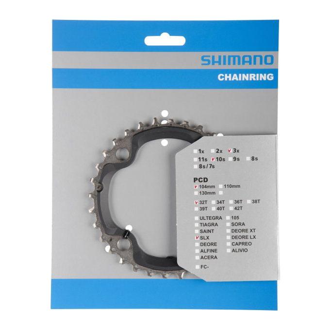 Shimano Kettingblad 32T Slx Fc-M670 (Ae) 10 Speed - Zilver