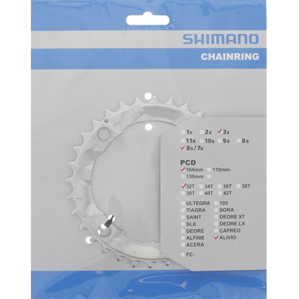 Shimano Kettingblad 32T Alivio Fc-M415 - Zilver