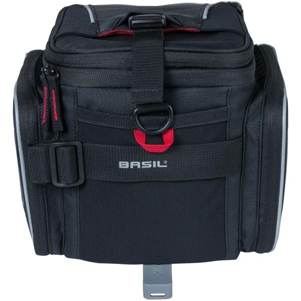 Basil Bagagedragertas Sport Design Trunkbag Mik 7 Tot 15 Liter 36 X 26 X 18 Cm - Zwart