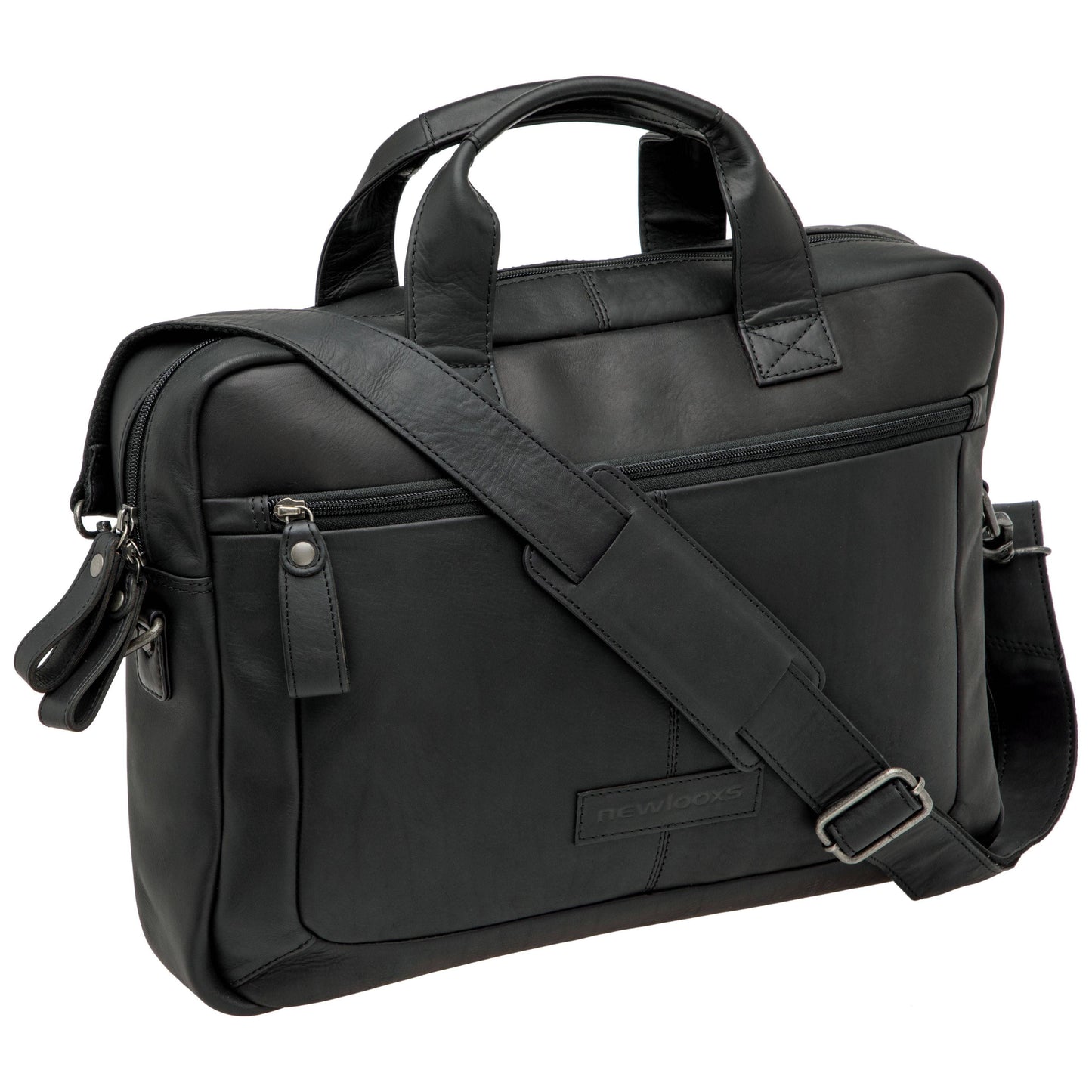 New Looxs Laptoptas Luko 7.5 Liter - 42 X 6 X 30 Cm - Gemaakt Van Luxe Leder