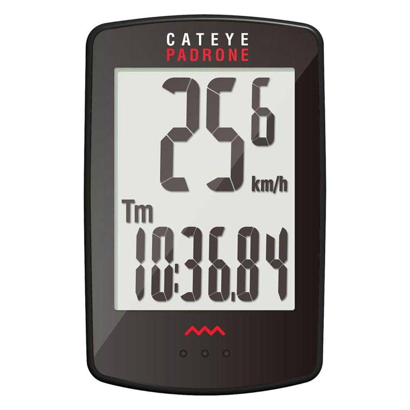 Fietscomputer Cateye Padrone Cc-Pa100W Draadloos Zwart