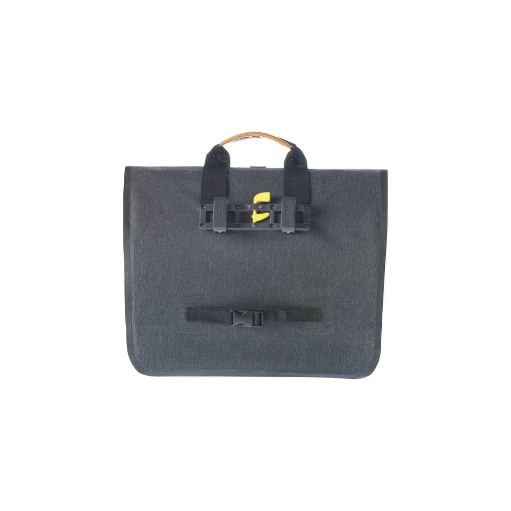 Basil Schoudertas Urban Dry Businessbag Charcoal Melee 20 Liter - Le Coq Wielerartikelen