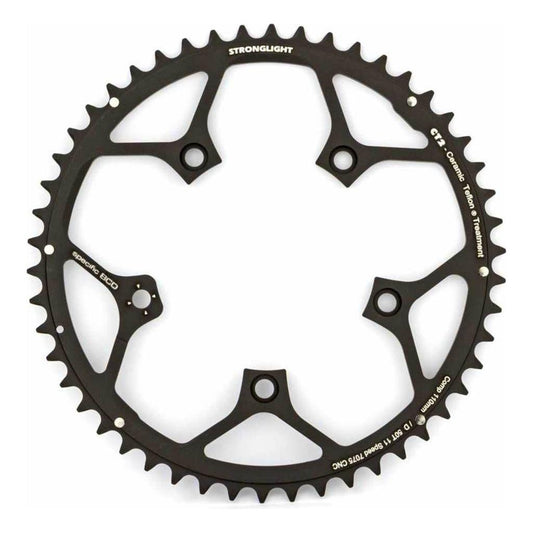 Stronglight Kettingblad Campagnolo Super Rec/Record/Chorus Type D Ct2 11V 50T Steek 110 Zwart