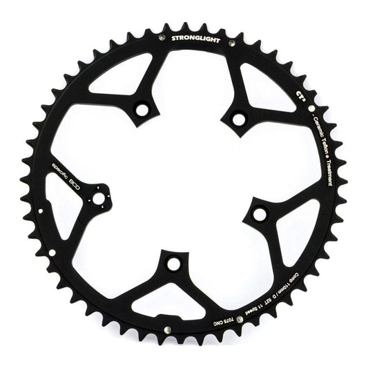 Stronglight Kettingblad Campagnolo Super Rec/Record/Chorus Type D Ct2 11V 52T Steek 110 Zwart