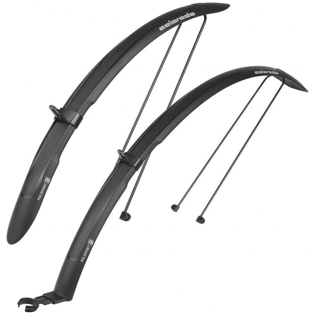 Spatbordset 28" Polisport Colorado City - Zwart