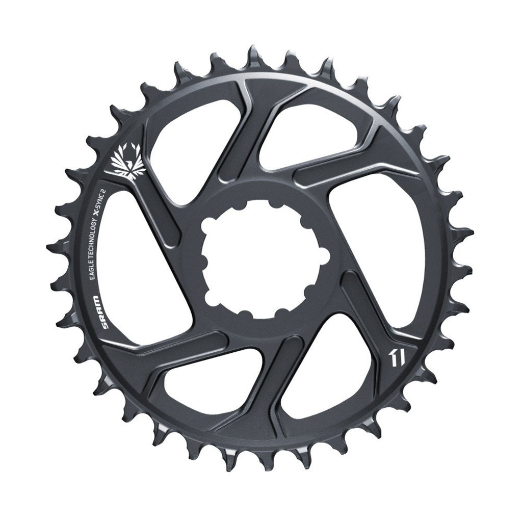 Sram Kettingblad Gx Eagle C1 Direct Mount 6Mm Offset Alm 12V Lunar Grey