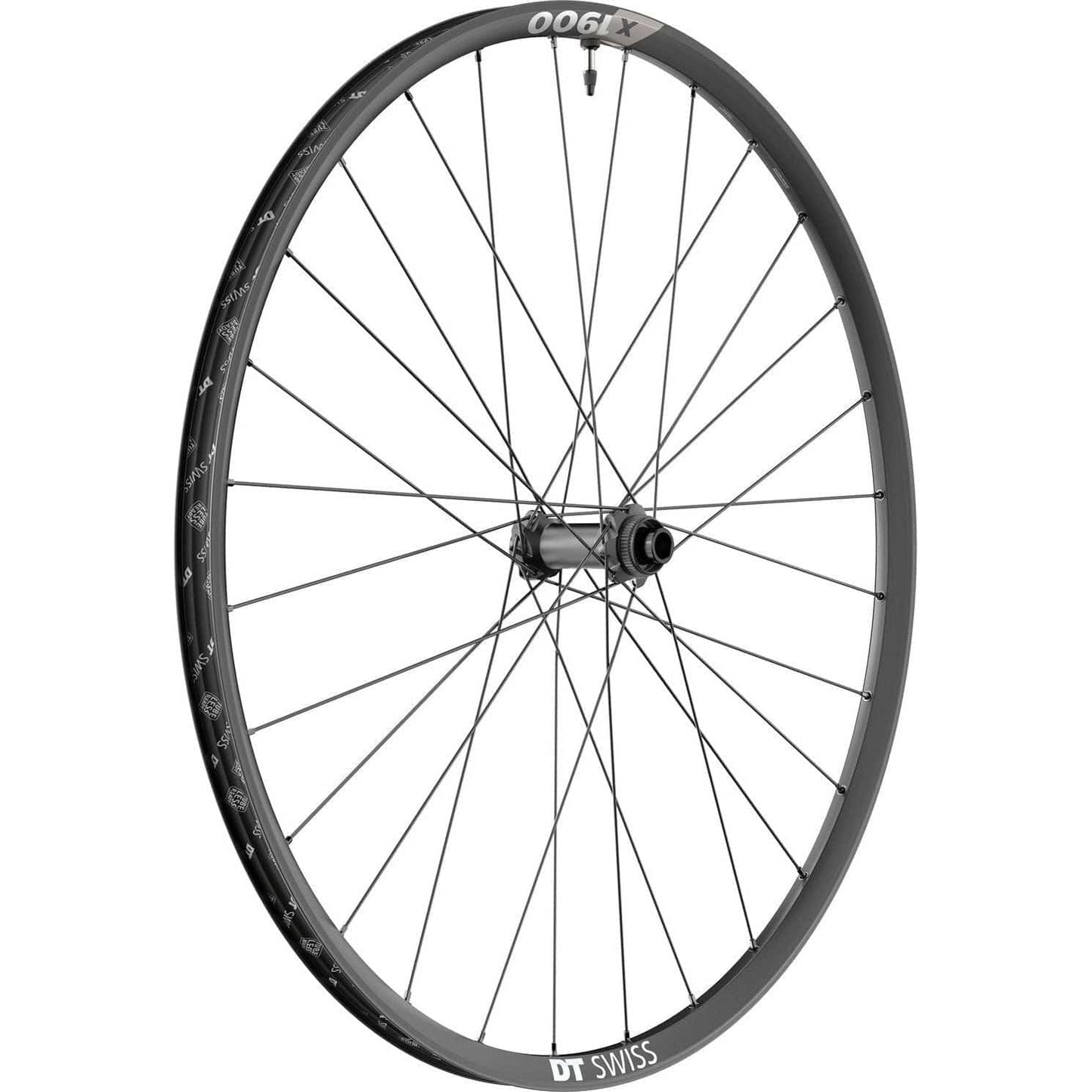 Voorwiel 29" Dt Swiss X1900 Spline 25 Boost Disc Cl Aluminium Zwart