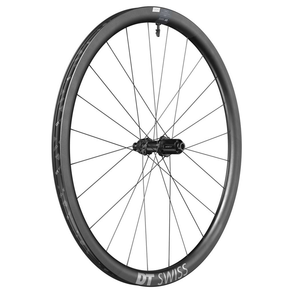 Achterwiel 28" DT Swiss CRC1400 Spline 35 DB SH 10/11V Disc CL Carbon Zwart