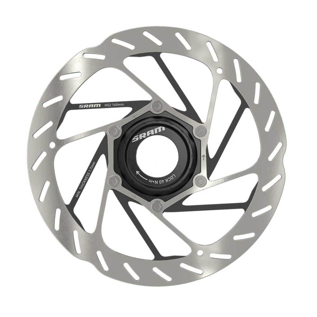 Sram Schijf Hs2 Cl Rounded - Zilver