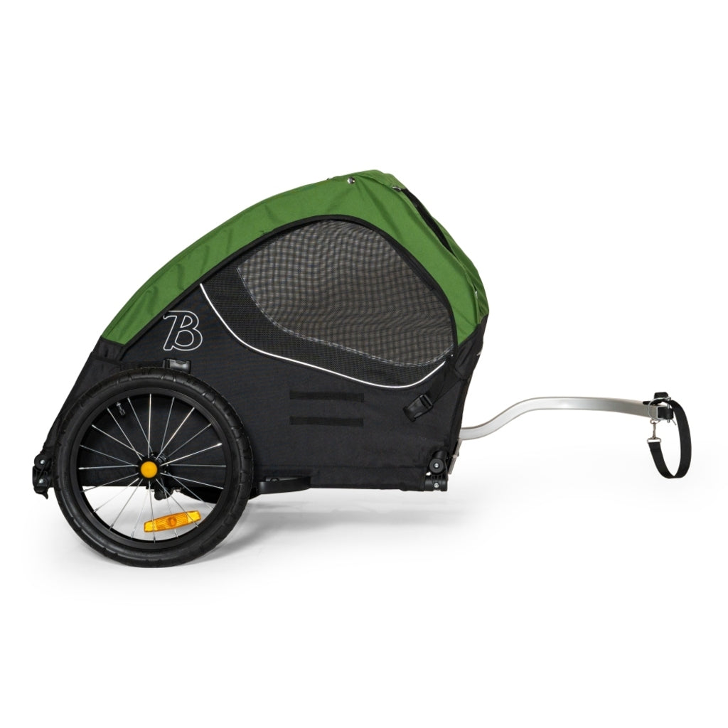 Burley Fietskar Tail Wagon Dier Fern Green / Black MY23