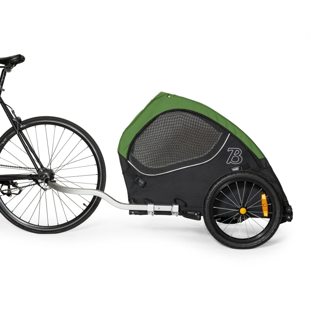 Burley Fietskar Tail Wagon Dier Fern Green / Black MY23