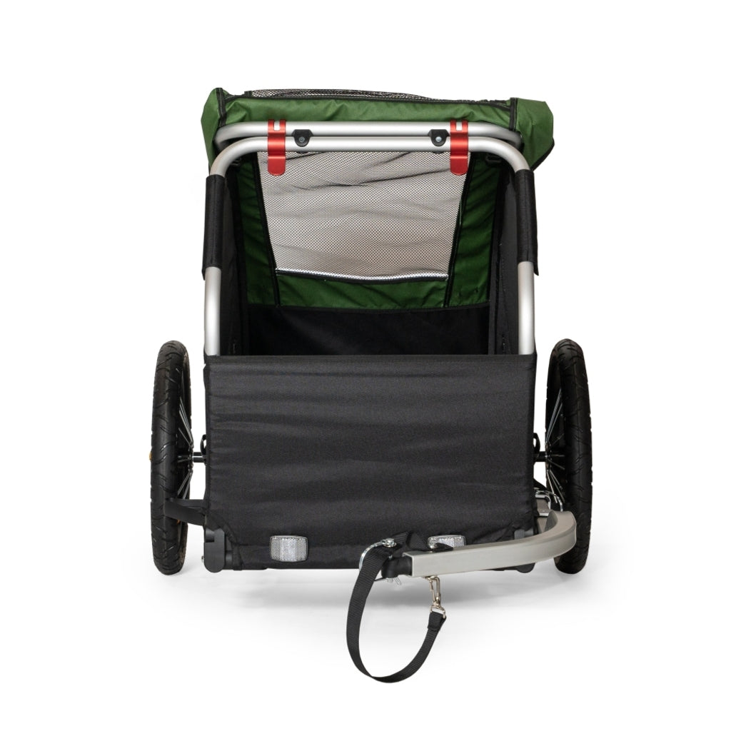 Burley Fietskar Tail Wagon Dier Fern Green / Black MY23