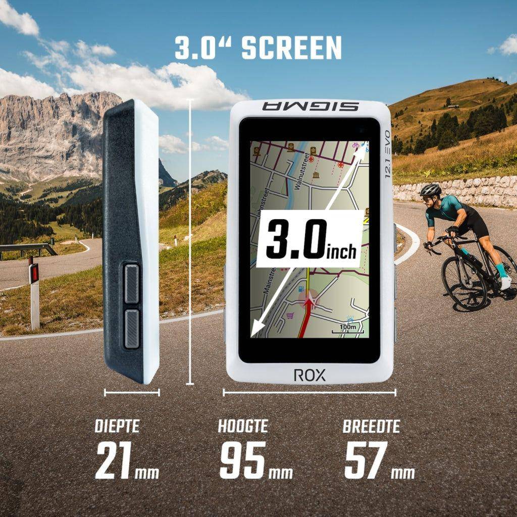 Sigma Fietscomputer Rox 12.1 Evo Gps Basic