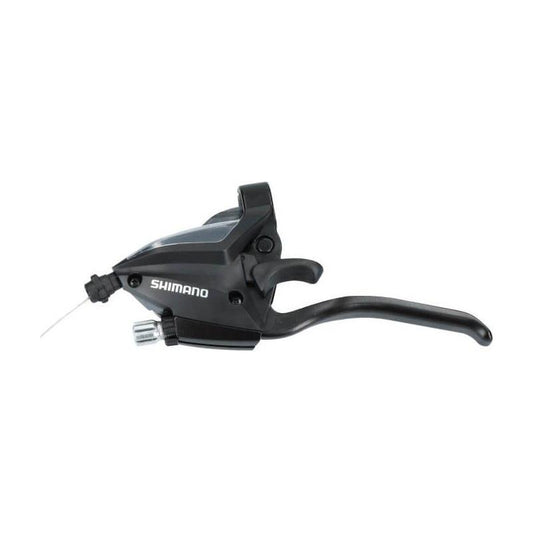 Shimano Versteller Links Met Remhendel 3 Speed St-Ef500-4 - 4 Vingers - Zwart