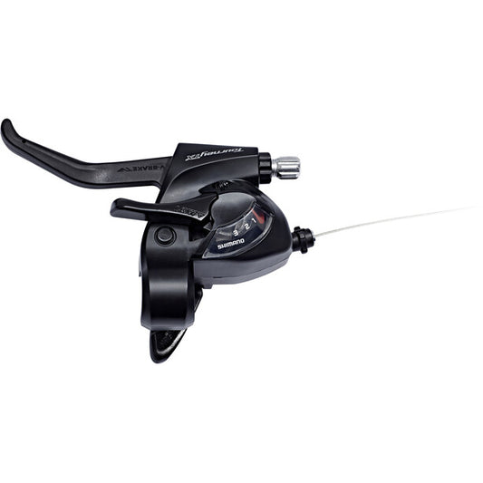 Shimano Shifter-/Remhendel 3 Speed Tourney St-Tx800 Links - 2-Vingers - Zwart