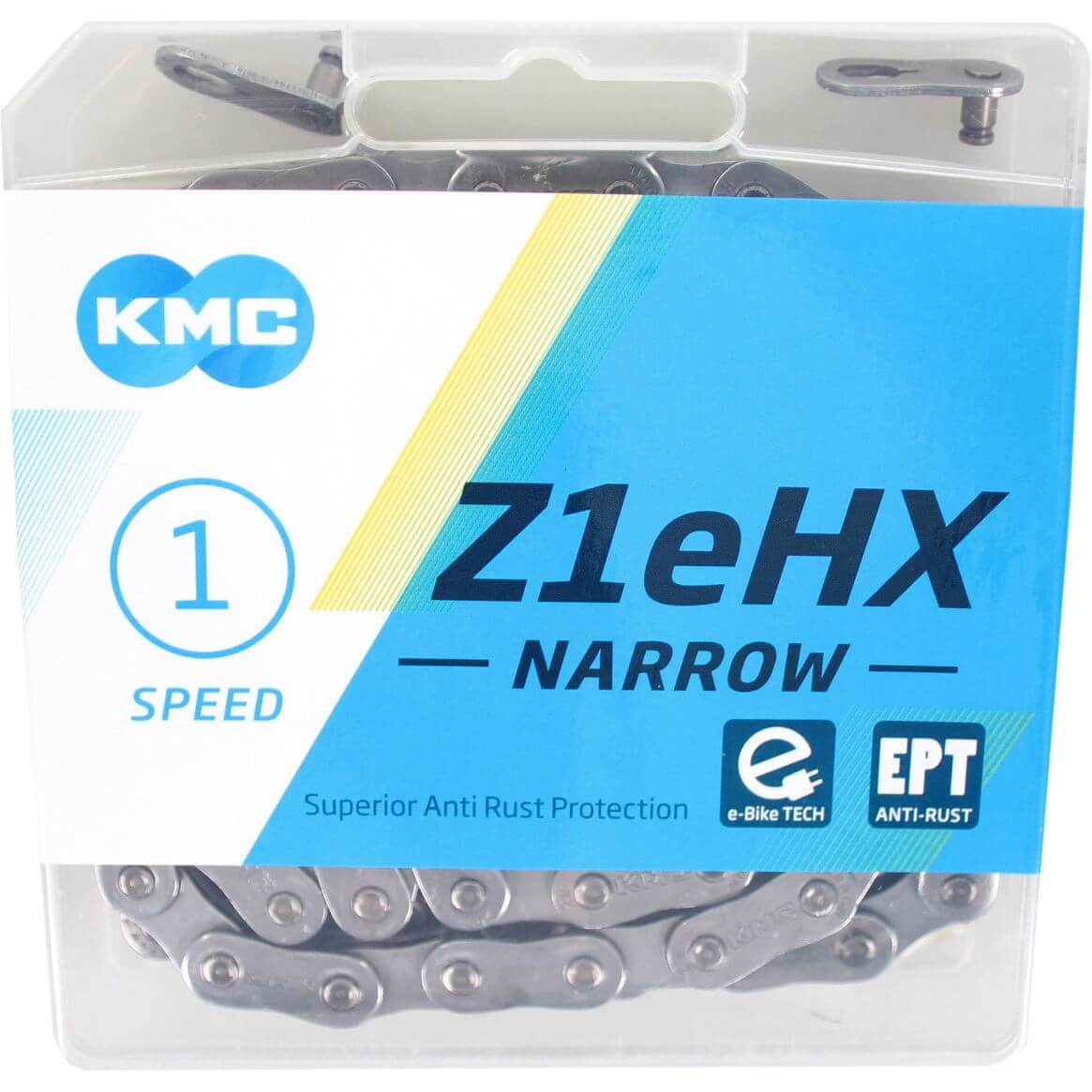 Kmc Fietsketting Z1Ehx 3/32 Narrow Ept 128 Schakels