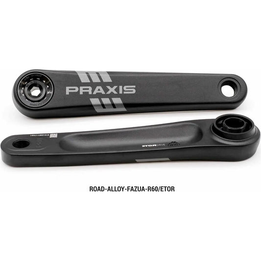 Praxis E-Race Crankstel Alloy Etor Spline (Fazua R60)