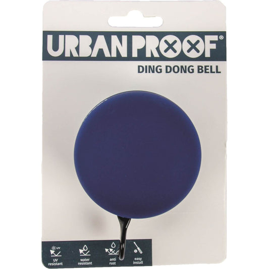 Urban Proof Bel Ding Dong 60Mm Mat Blauw / Groen