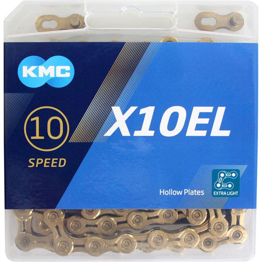 Kmc Fietsketting X10El Goud 114 Schakels