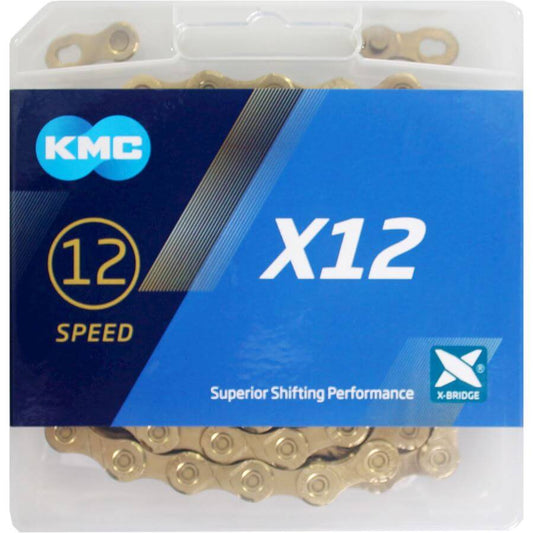 Kmc Fietsketting X12 Goud 126 Schakels