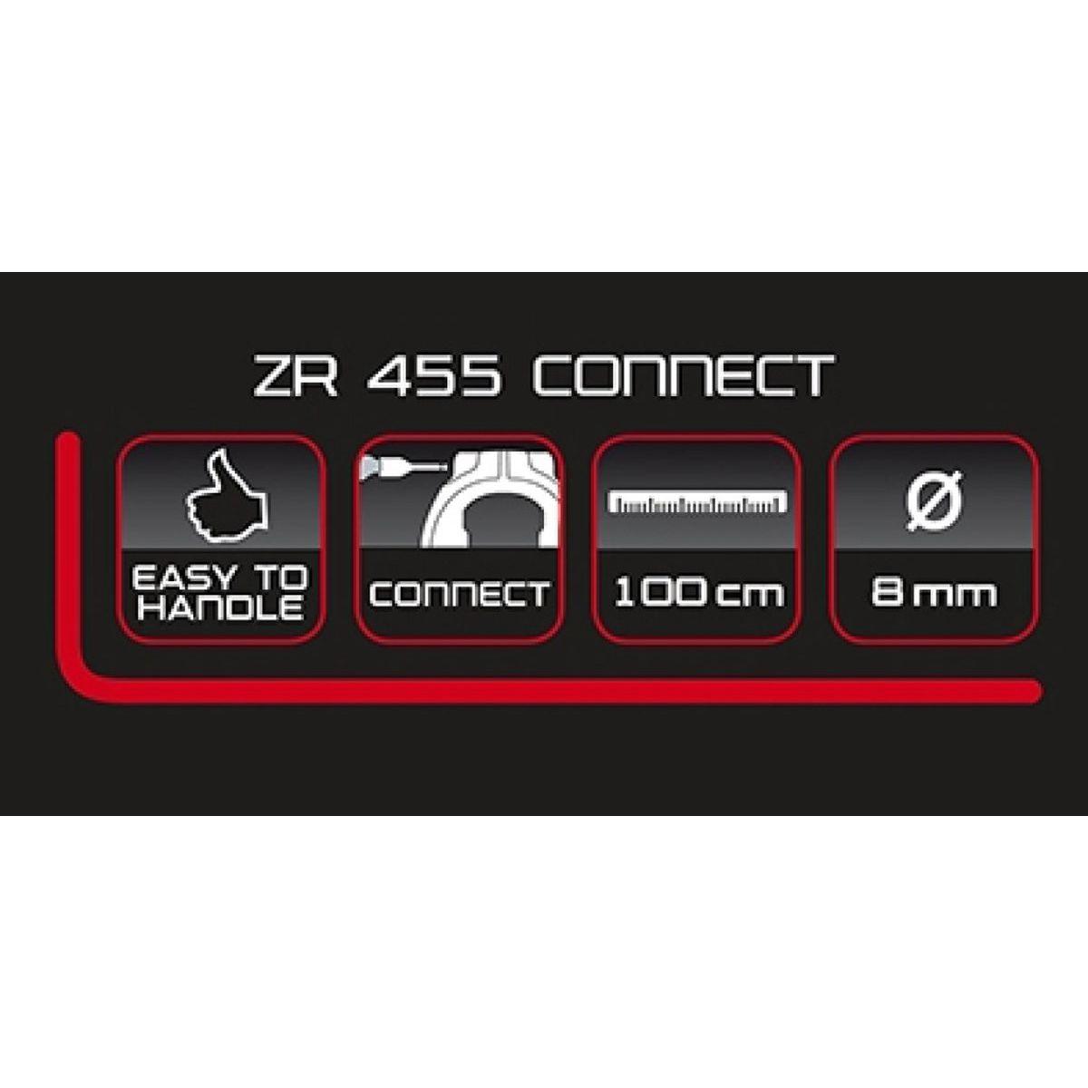 Trelock Insteekketting Zr455 Connect - 100Cm - Ø8Mm - Zwart